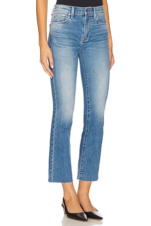 PISTOLA Lennon High Rise Crop Boot Jeans in Blue