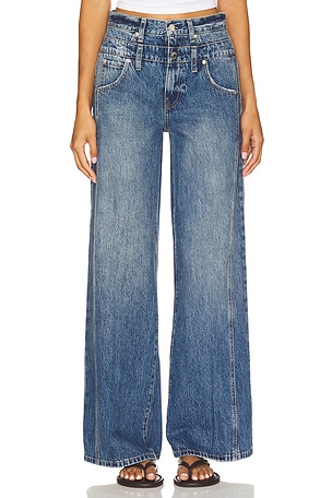 Caleb High Rise Relaxed Stacked Waist PISTOLA