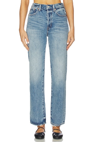 Cassie Super High Rise Straight Jeans PISTOLA