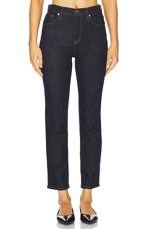 Bri High Rise Slim Straight Ankle Jeans PISTOLA