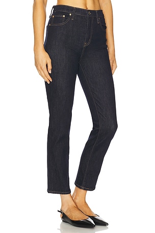PISTOLA Bri High Rise Slim Straight Ankle Jeans in Blue