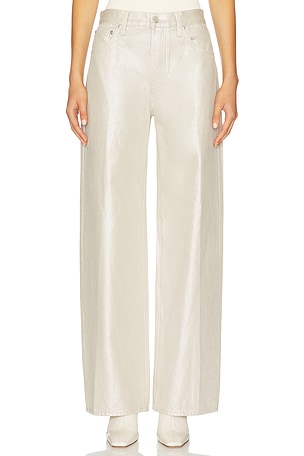 Tate High Rise Bowed Wide Jeans PISTOLA