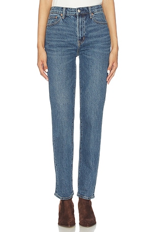 Bri High Rise Slim Straight Jeans PISTOLA