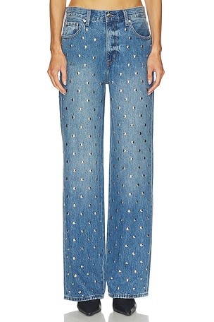 Hendrix High Rise Wide Jeans PISTOLA