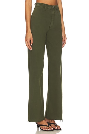 Pistola penny high rise wide jeans en color verde