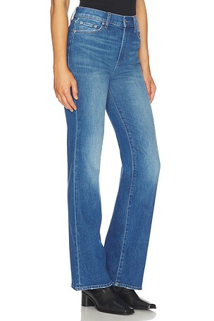 PISTOLA Evie High Rise Slim Boot Jeans in Blue. Size 29. Also