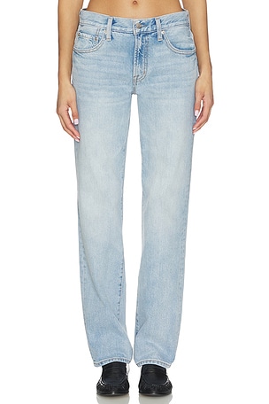 Issa Mid Rise Relaxed Straight Jeans PISTOLA