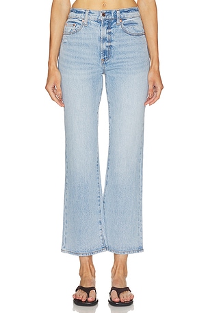 Pistola ally high rise ventage ankle boot jeans en color azul