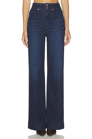 Lana Double Button Wide Leg Jeans PISTOLA