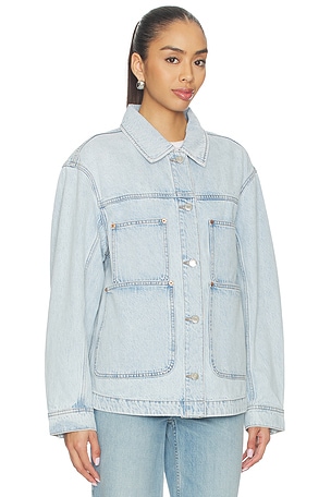 PISTOLA Karlee Chore Jacket in Blue