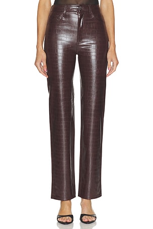 Cassie High Rise Straight Leg Pant PISTOLA