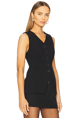 PISTOLA Lila Top in Black