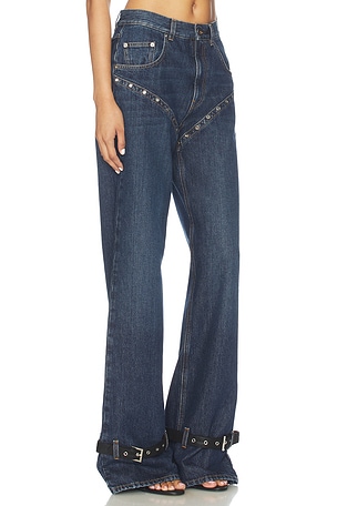 Palmatic Studio Cory Extra Straight Leg en Bleu