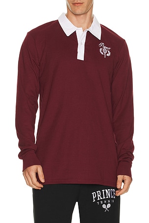 Button Up Rugby Shirt Prince Tennis