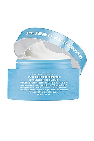 Peter thomas roth humecCanelate de barrera rica en nubes hialurónicas de empape de agua water drench hyaluronic cloud rich barrier moisturizer en...