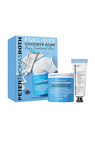 Full-Size Goodbye Acne Acne Treatment Pair 2-Piece Kit Peter Thomas Roth