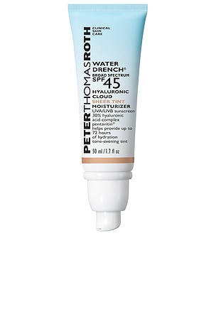 Water Drench Broad Spectrum SPF 45 Hyaluronic Sheer Tint Moisturizer Peter Thomas Roth