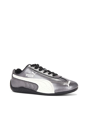 Puma Select Speedcat Metallic Sneaker in Metallic Silver