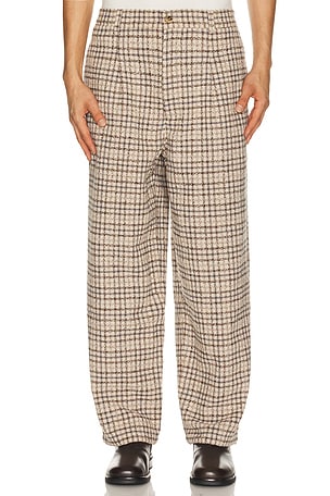 Check Trousers Pas Une Marque