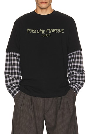 Metropolitan Long Sleeve Tee Pas Une Marque