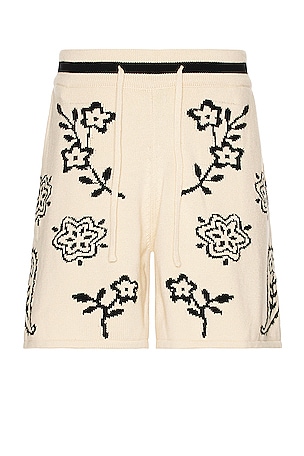 Knitted Paisley Shorts Found