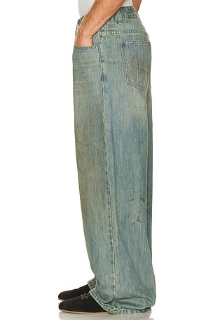 Found JEAN BAGGY LACY en Bleu