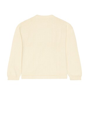 Found Found Double Breasted Cable Knit Cardigan in Cream