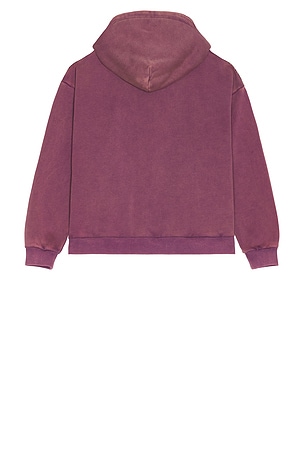Found Found Motif Zip Up Hoodie in Purple