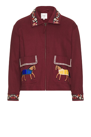 Oxblood Horse Equine Jacket Found