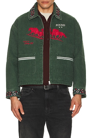 Jockey Club Embroidered Work Jacket Found