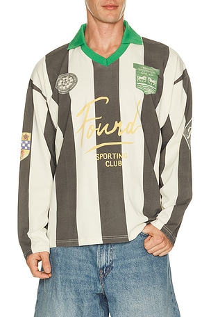 Striped Sport Long Sleeve Jersey Found