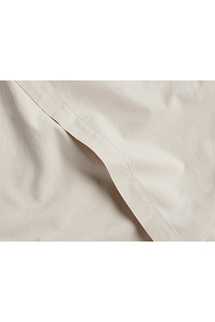 Parachute Percale Pillowcase Set in White