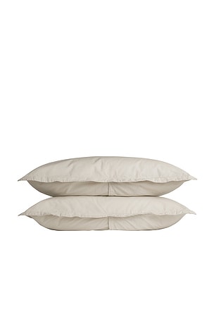 LOT DE HOUSSES DE COUSSIN PERCALE Parachute