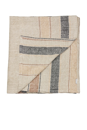 Parachute Heritage Linen Bed Cover in Grey