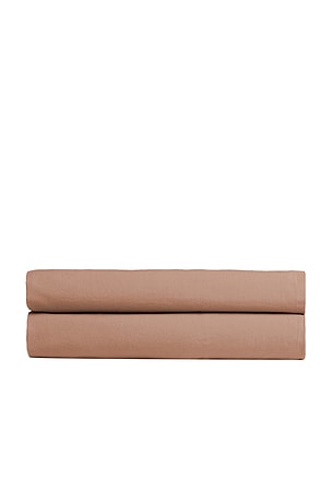 Core Percale Fitted Sheets Parachute