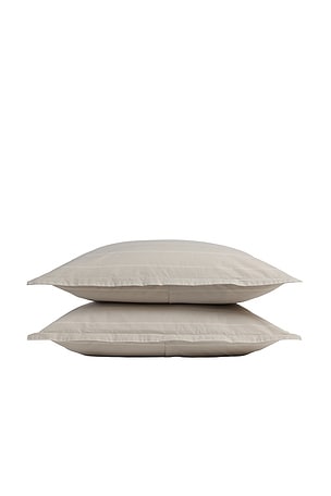Brushed Cotton Sham Set Parachute
