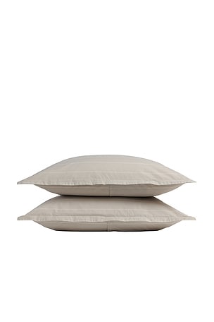 Brushed Cotton Sham Set Parachute