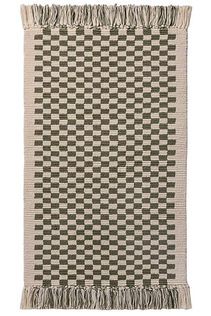 Checkered Bath Tub Mat Parachute