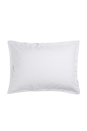 Parachute Percale Sham Set in White