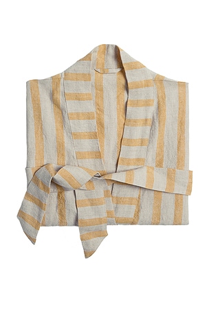 Linen Stripe Robe Parachute