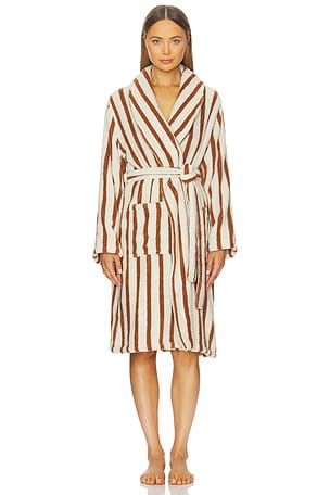 Terry Stripe Robe Parachute