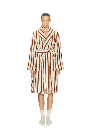Terry Stripe Robe Parachute