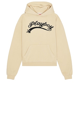 Playboy Logo Hoodie and Sweatpant Set in Yellow