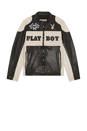 Anderson Leather Jacket Playboy