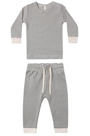 Kids Waffle Top + Pant Set QUINCY MAE
