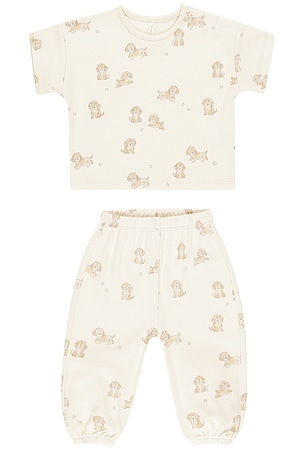 Kids Jersey Tee & Pant Set QUINCY MAE