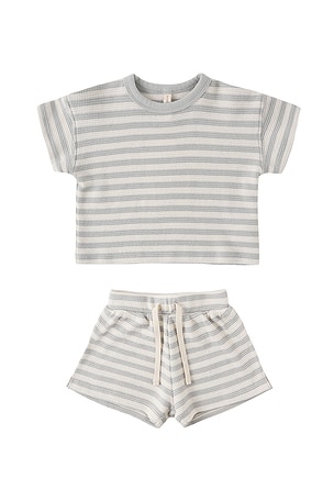 Waffle Tee & Short Set QUINCY MAE