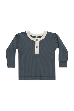 Kids Ribbed Henley QUINCY MAE