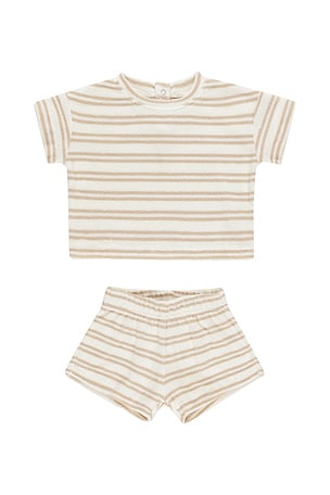Kids Terry Tee & Shorts Set QUINCY MAE