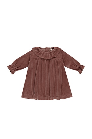 Kids Velour Baby Dress QUINCY MAE